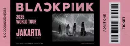 BLACKPINK Cat1 Ticket