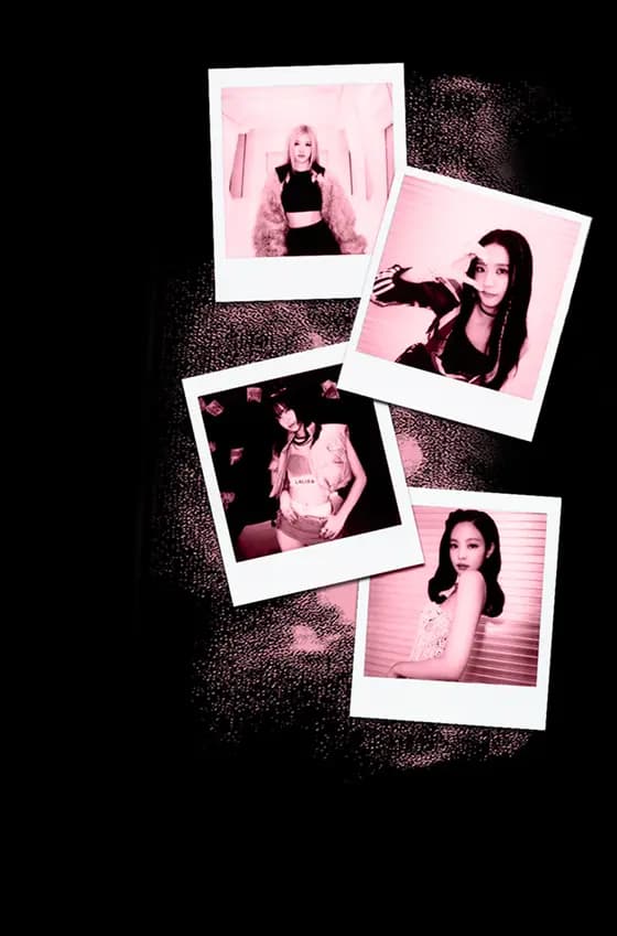 Blackpink polaroids